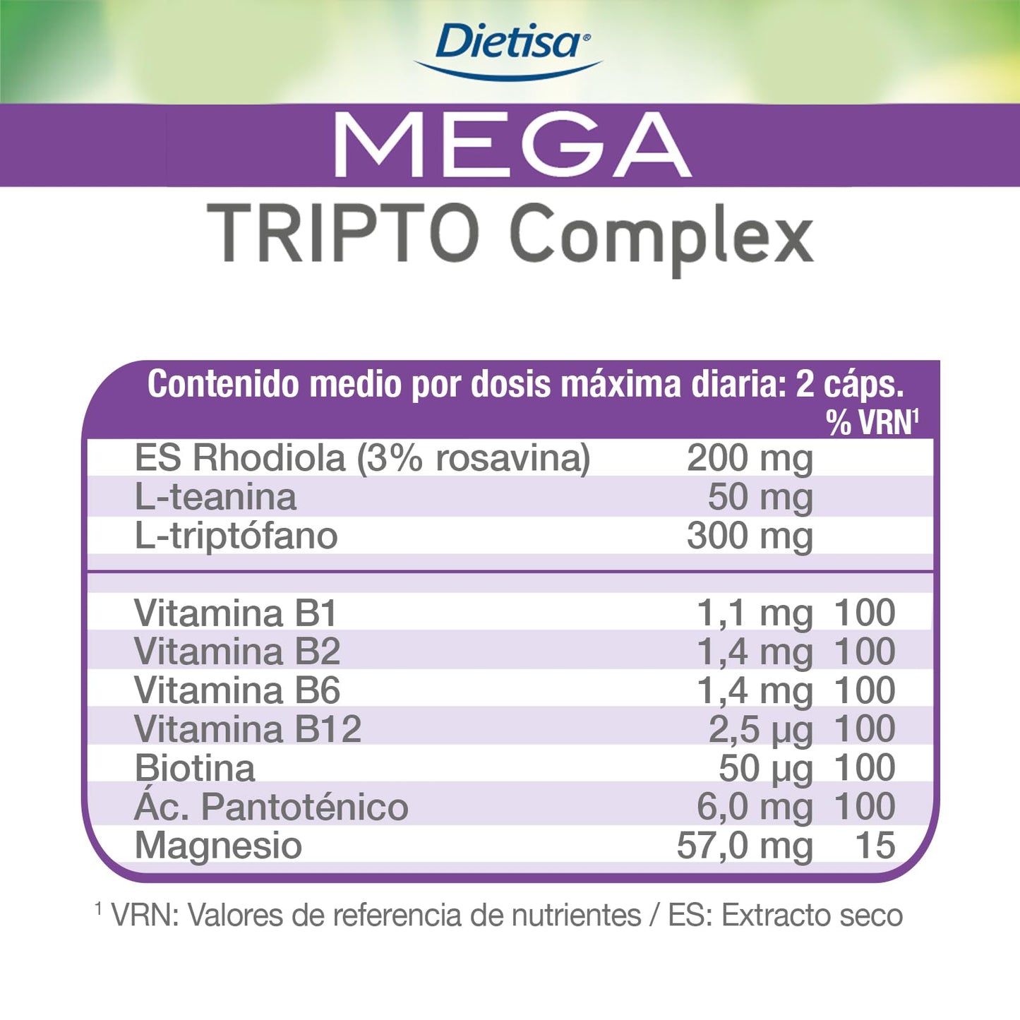 MEGA TRIPTO COMPLEX 60 Caps