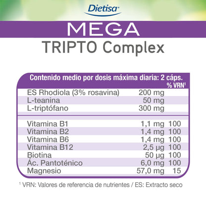 MEGA TRIPTO COMPLEX 60 Caps