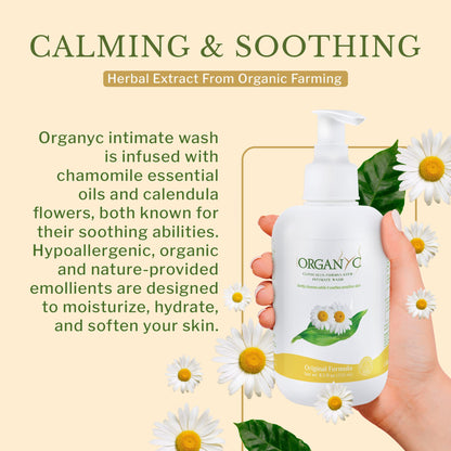 Organyc Gel Intimo Manzanilla, 250 Mililitro