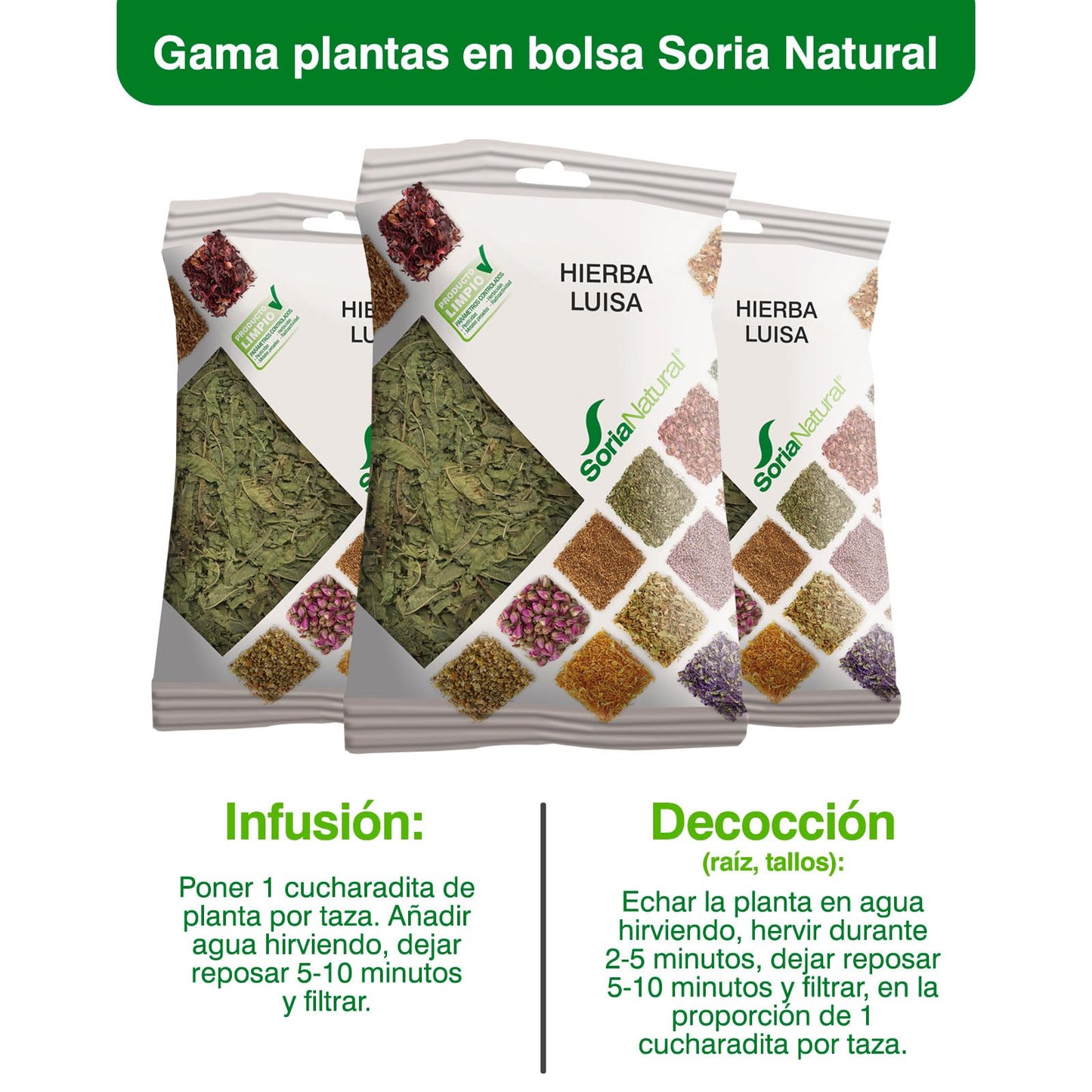 Hierba Luisa- Soria Natural 30gr