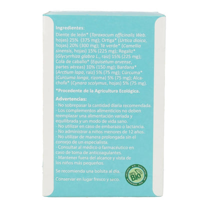 ARTEMISBIO Detox Eco 20 Filtros, no aplicable