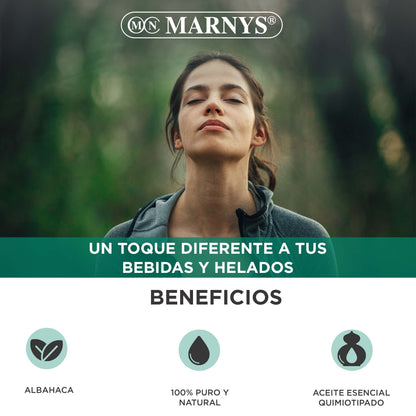MARNYS Aceite Esencial Alcanfor 100% Puro Quimiotipado 15ml