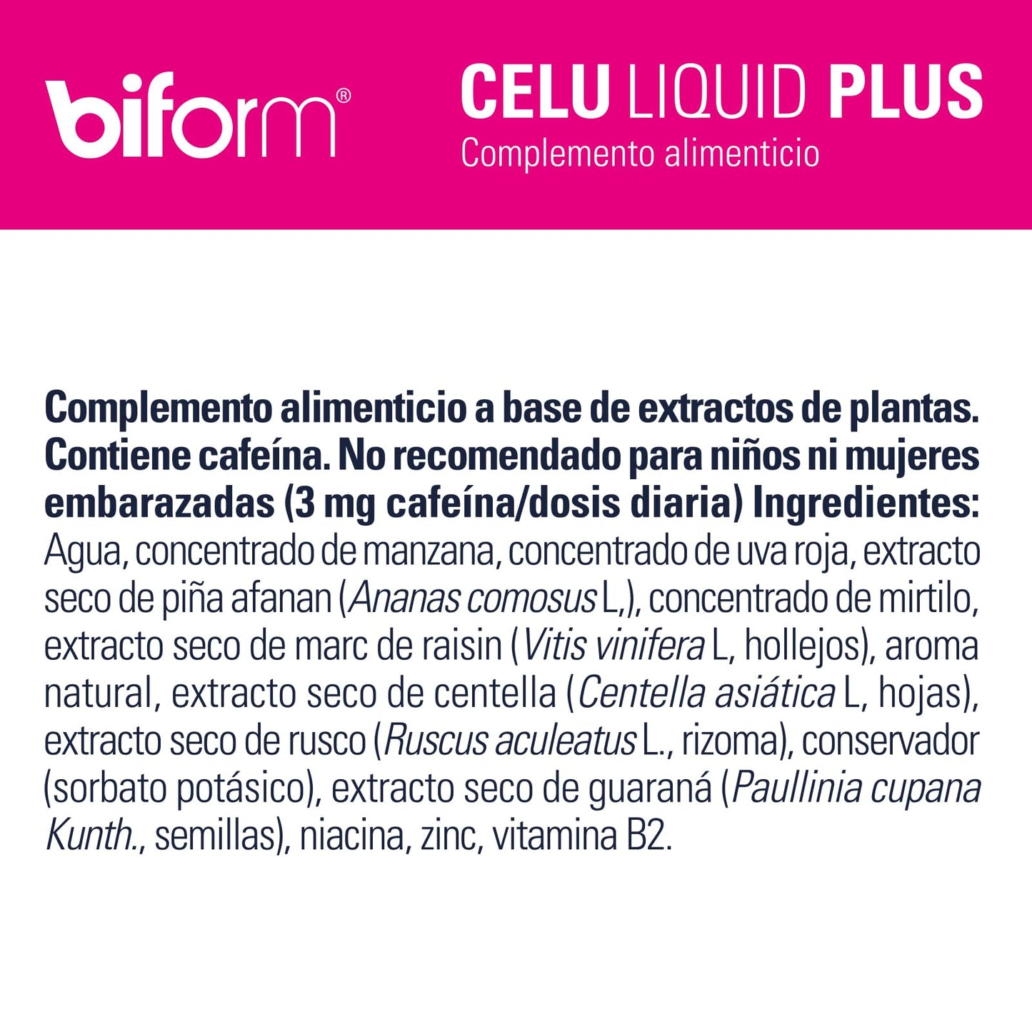 Dielisa, Biform, Celulíquid Plus Complemento Alimenticio, 14 viales