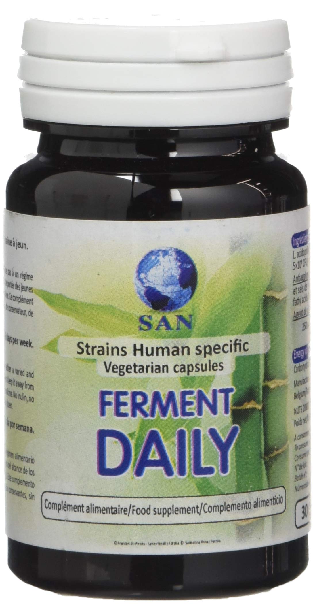 Probioticos San Complemento Alimenticio Ferment Daily - 30 Cápsulas