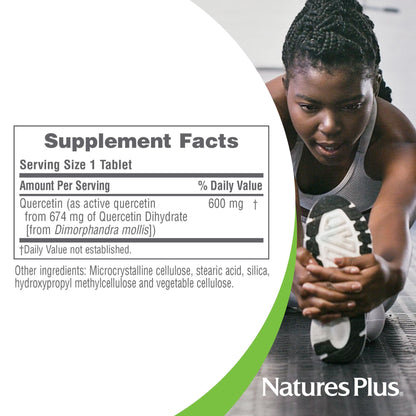 NaturesPlus Pro Quercetina 600 mg 60 Comprimidos