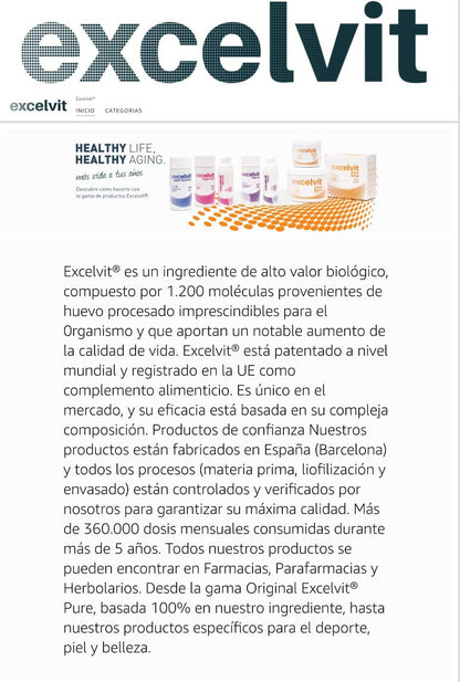 Excelvit Pure Natural, 150 gr