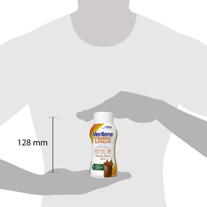 Meritene Strength and Vitality 12318184 - Batido de chocolate (24 unidades, 200 ml)