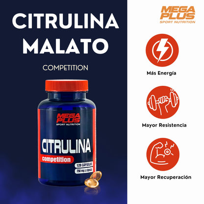 Megaplus Citrulina Malato Competi 120 Cap. 200 g
