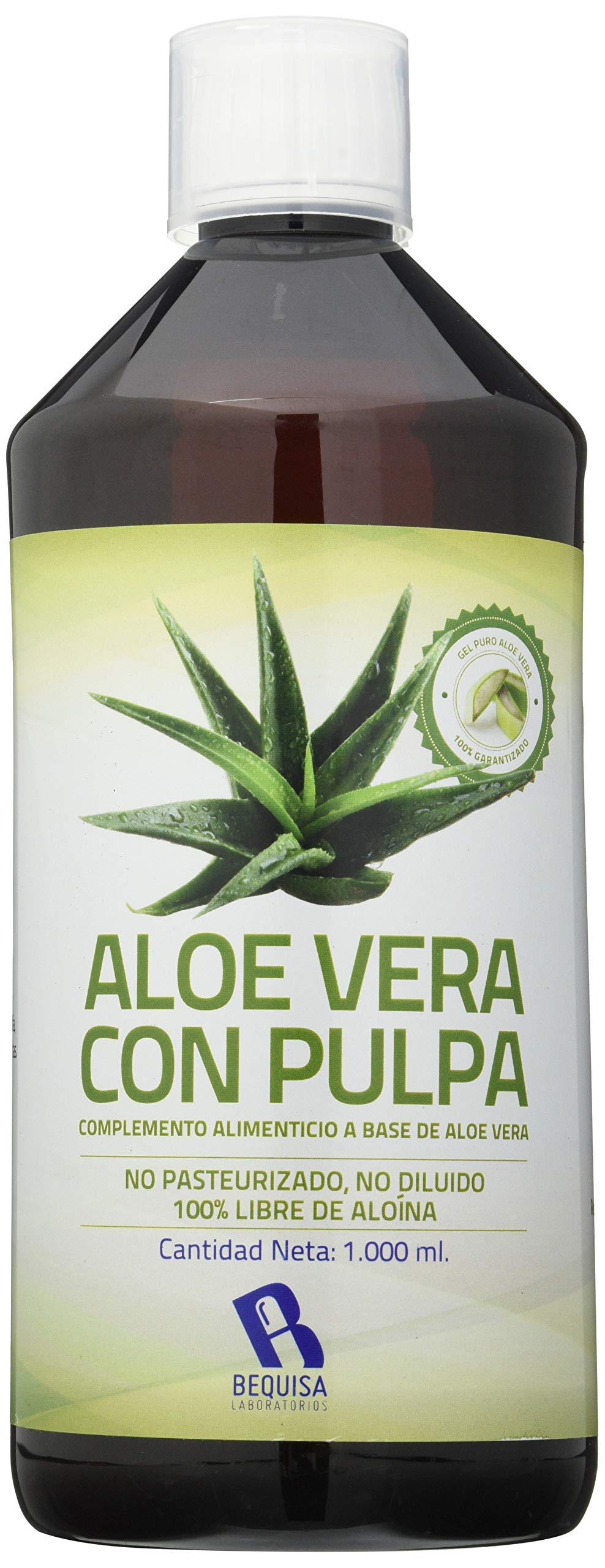 Bequisa Aloe Vera Con Pulpa 1000 ml