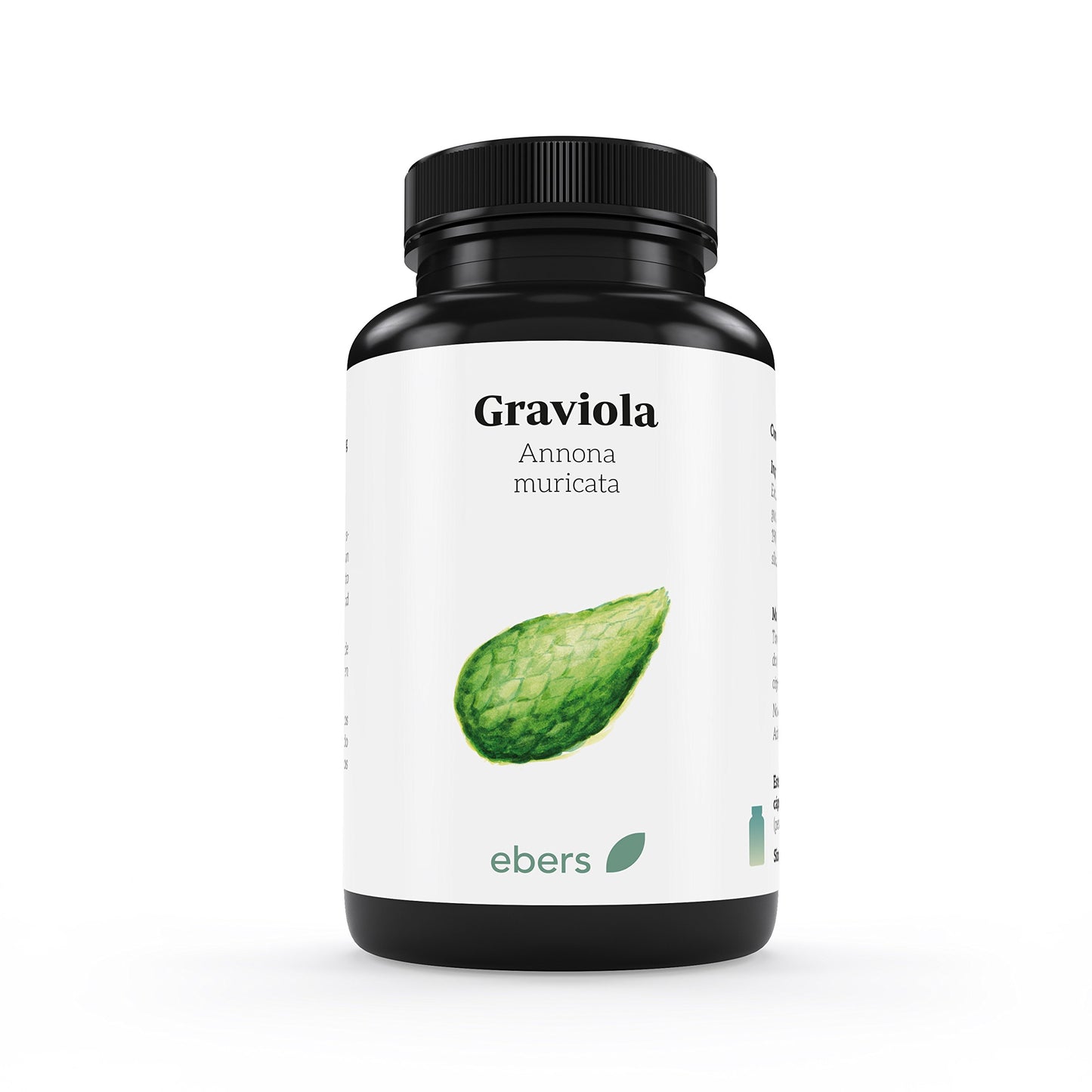 Ebers Graviola 1000 Mg - 60 Cápsulas vegetales - Apoyo al sistema inmunológico.