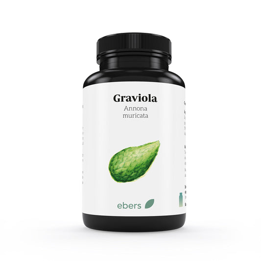 Ebers Graviola 1000 Mg - 60 Cápsulas vegetales - Apoyo al sistema inmunológico.