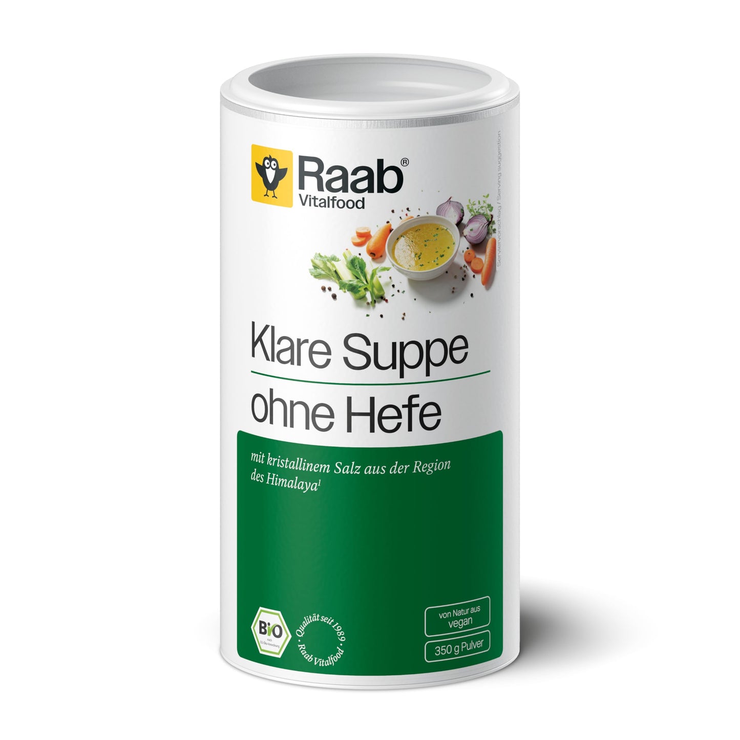 Raab Vitalfood Caldo De Verduras Sin Levadura Bote 350Gr. 1 Unidad 400 g