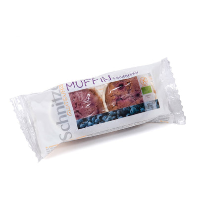 Muffin de Arándanos Sin Gluten Ecológico Schnitzer (140g)
