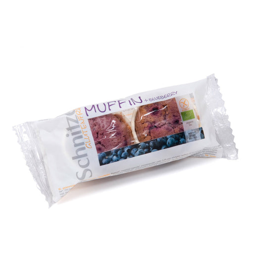 Muffin de Arándanos Sin Gluten Ecológico Schnitzer (140g)