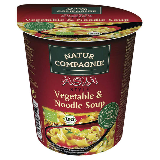 Natur Compagnie Vaso Asia Pasta con Verduras Bio - 55 gr