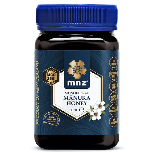 MANUKA NEW Miel DE Manuka MONOFLORAL MGO250+ 500G, Estándar, Único