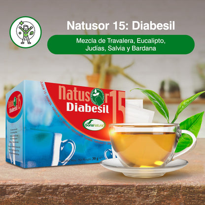 Soria Natural NATUSOR 15 DIABESIL 20 Filtros