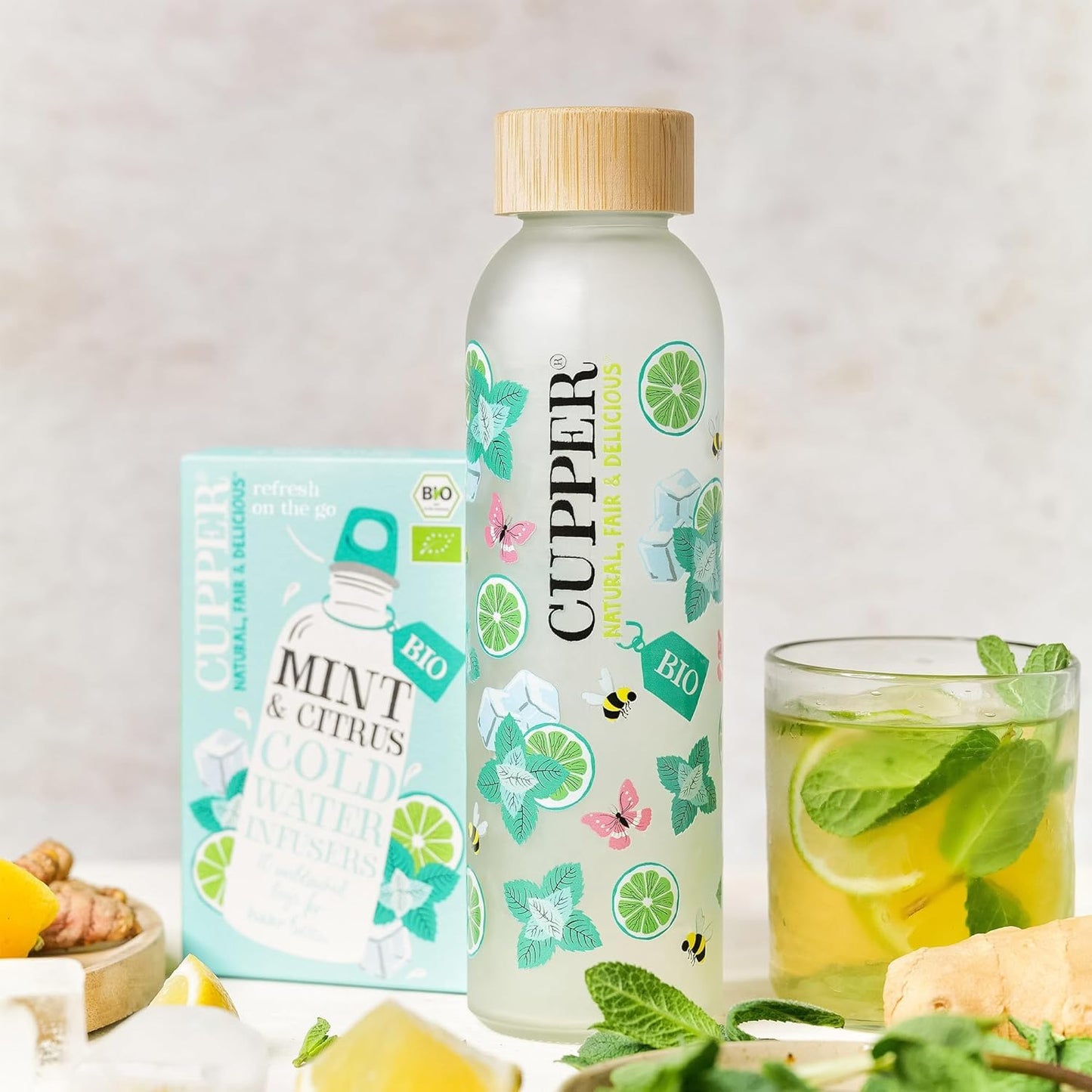 INFUSION FRIA DE MENTA Y CITRICOA BIO 10 Bolsas