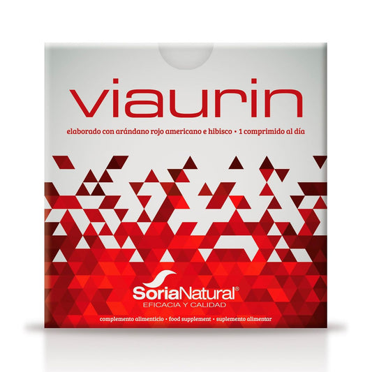 Soria Natural Viaurin - Apoyo Integral para las Vías Urinarias - Alivio y Prevención - Salud del tracto urinario - Fórmula natural avanzada - 28 comprimidos