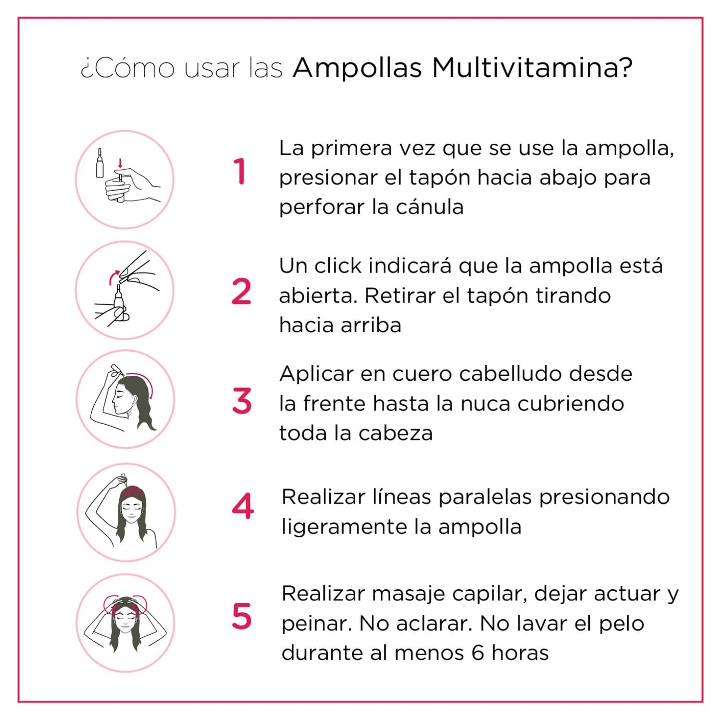 Nuggela & Sulé Ampollas Multivitamina Energy. Efecto Flash. Ilumina y Nutre el Cabello al Instante. Con Vitaminas E, C, B3, B5 y B6. 2 x 10ml