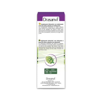 DRASANVI Epatik con Colina, Desmodium, Cardo Mariano y Otros Extractos| Para la Función Hepática | Desintoxicación y Depuración del Organismo | Contiene Vitamina B6 | 250 ml = 8 Días| Sabor Limón
