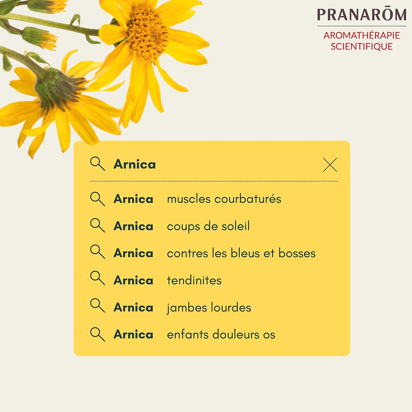 PRANARÔM - Árnica - Aceite Vegetal - Tensiones y Rigideces Musculares y Articulares - 50 ml