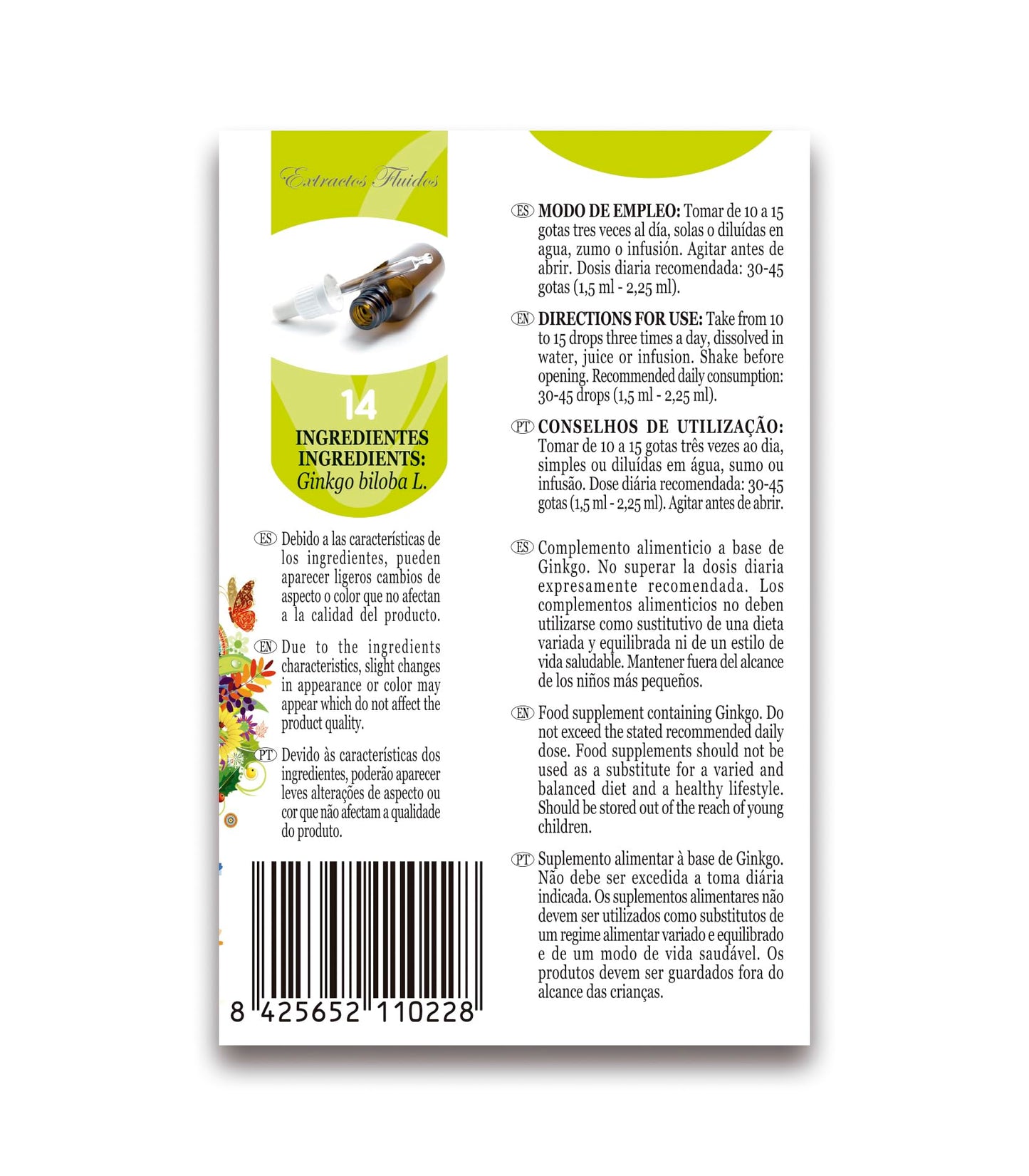 HERBODIET GINKGO 50 ml
