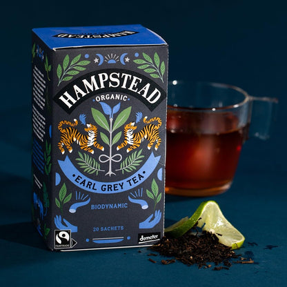 Hampstead Tea London Organic Divine Earl Grey Té negro orgánico Divine Earl Grey - 1 x 20 Sachets