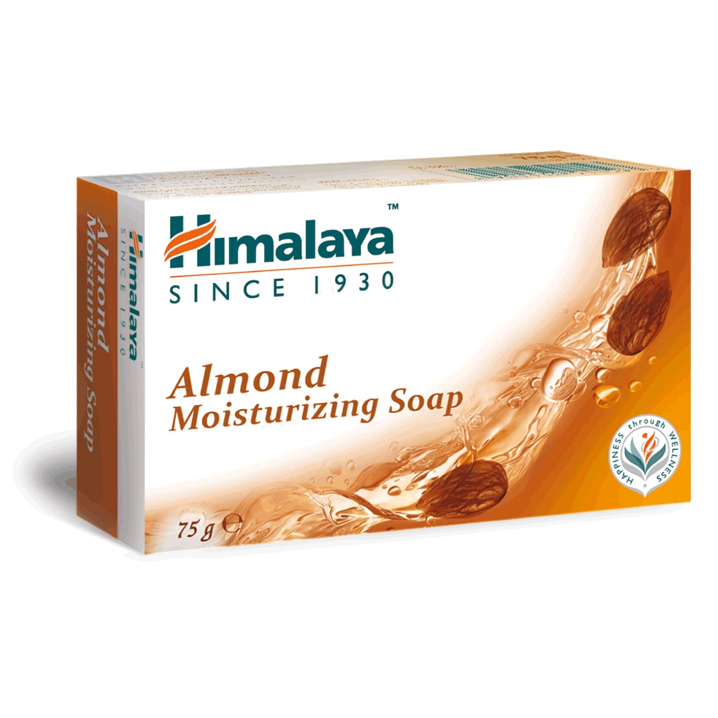 Himalaya Almond Moisturizing Soap with Natural Vitamin E, 75 g