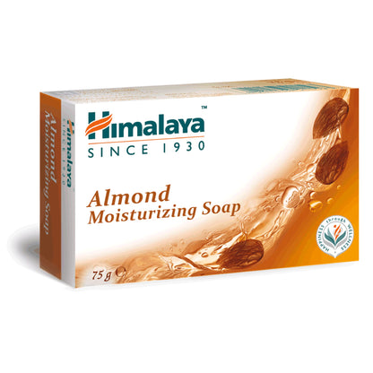 Himalaya Almond Moisturizing Soap with Natural Vitamin E, 75 g