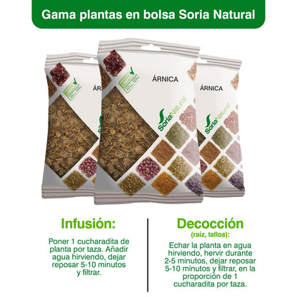 Bolsa plantas Árnica- Soria Natural