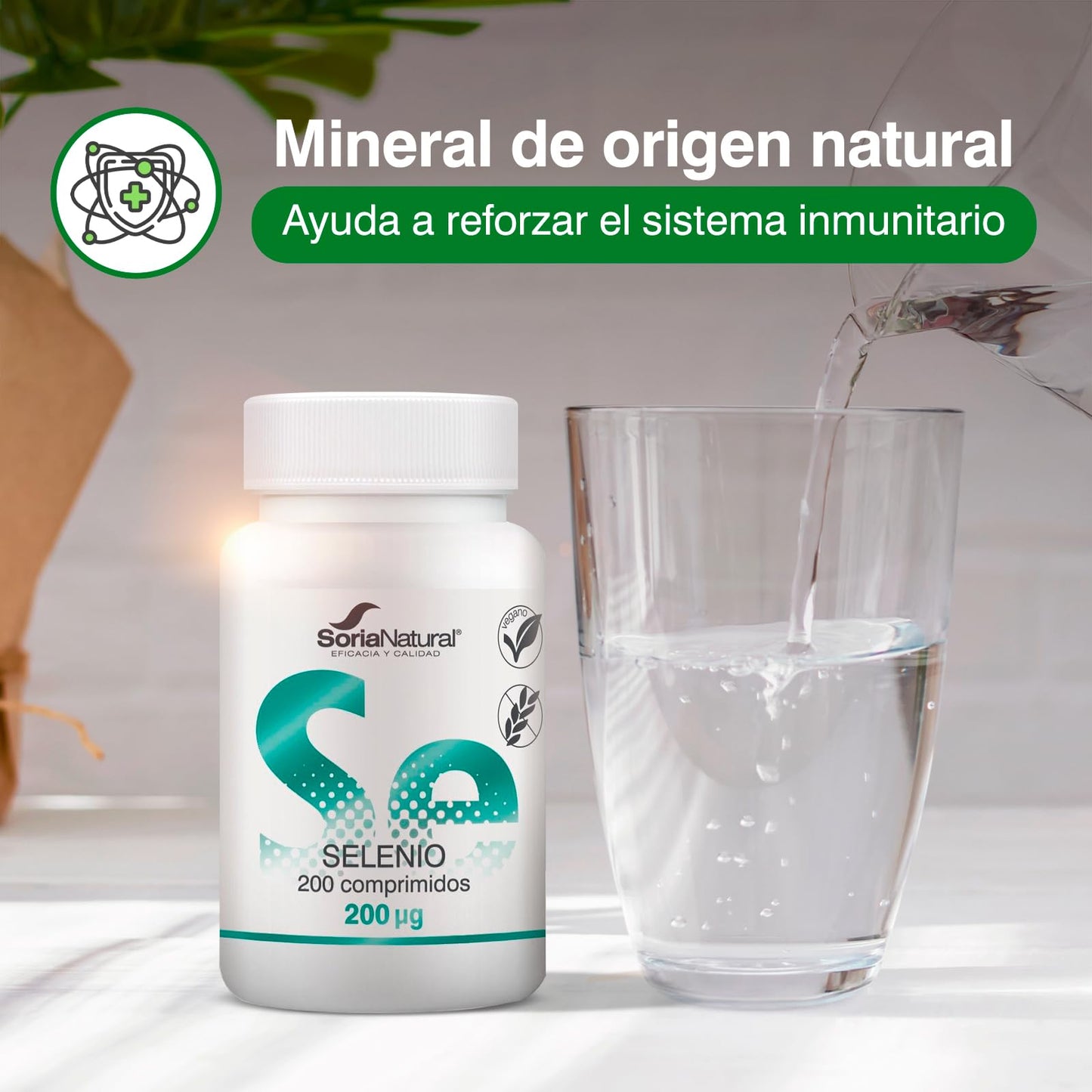 Soria Natural Selenio Liberación Sostenida 200x250 mg