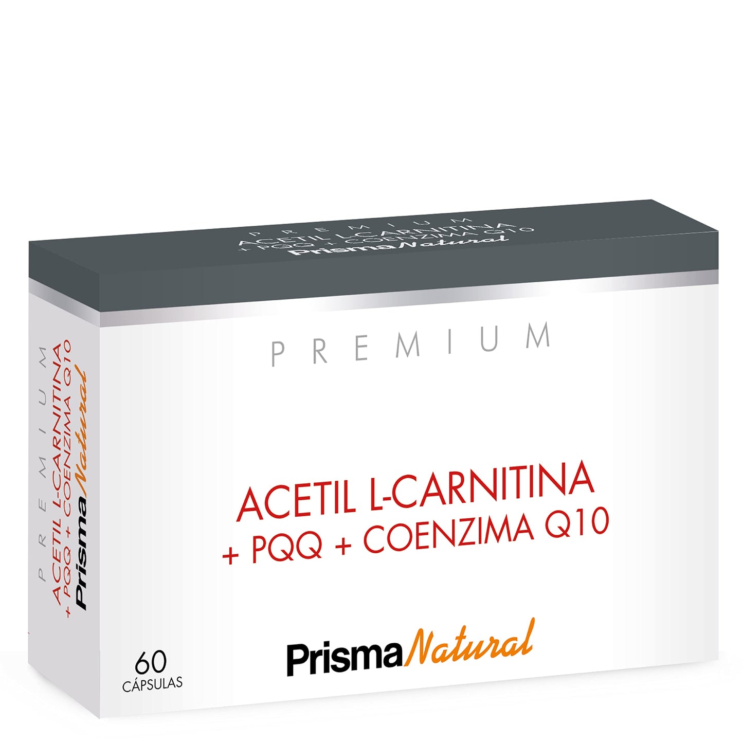 Prisma Natural Acetil L-Carnitina+Ppq+Q10 60Cap, 731.544mg
