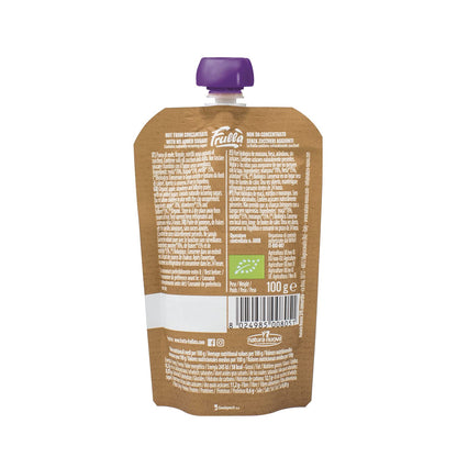 Natura Nuova Puré de manzana, arándanos y fresa doypack bio - Frullà - 100g