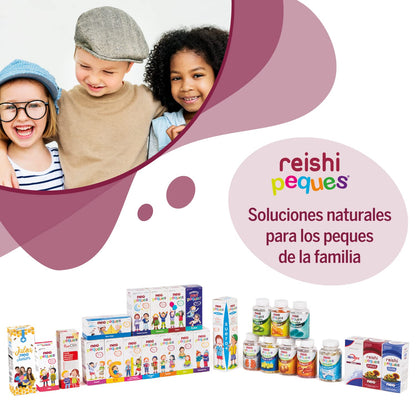 NEO PEQUES | Jarabe Infantil Reishi Peques Protect | 150 ml | Ayuda a Reforzar las Defensas de Forma Natural | A Base de Reishi, Vitamina C y Zinc | Efecto Relajante