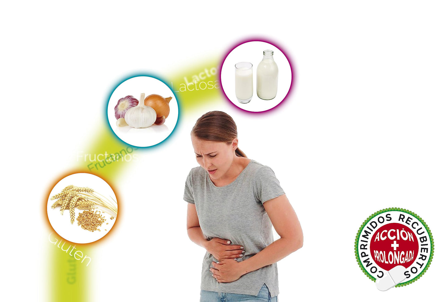 Novadiet - INTOLERAN Comprimidos con Enzimas - Mejora la Digestión de Gluten, Lactosa y Alimentos Vegetales - Favorece la Salud Digestiva - 30 Comprimidos Recubiertos