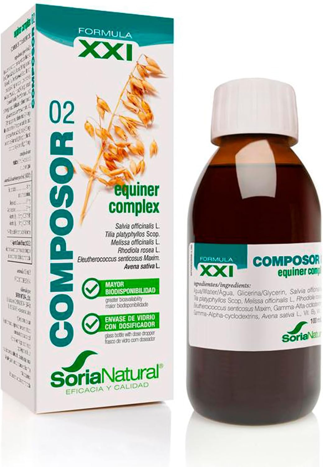Composor 02 - Equiner Complex XXI · Soria Natural · 100 ml