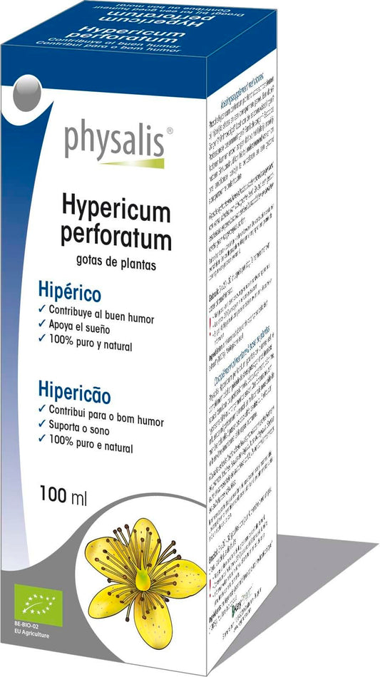 Physalis Gotas de plantas Hypericum perforatum 100 ml
