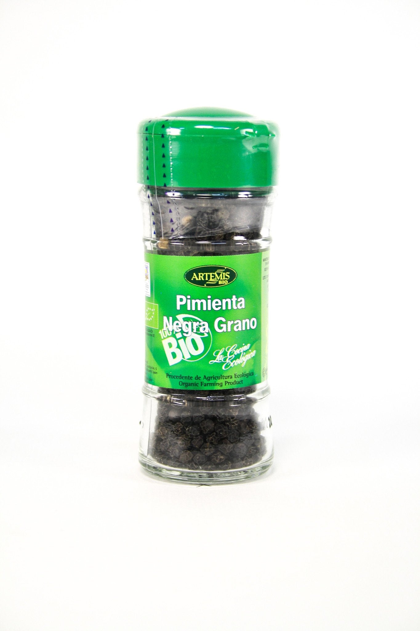 Artemisbio Tarro Pimienta Negra Grano Eco 40 Gr Especias Y Condimentos Artemisbio 100 g