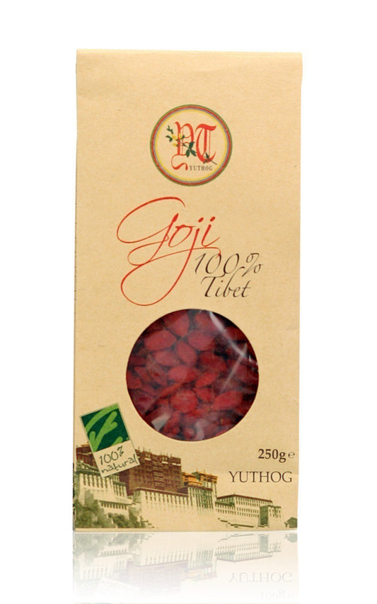 100% Natural Baya de Goji del Tibet (Yuthong). Bolsa de 250 gr.