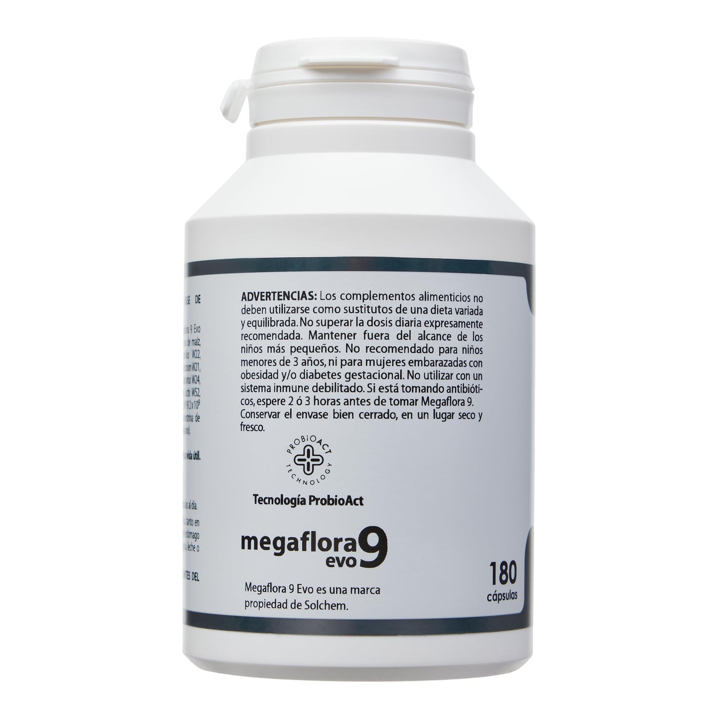 Microbiota Megaflora 9 de Equisalud, 180 cápsulas
