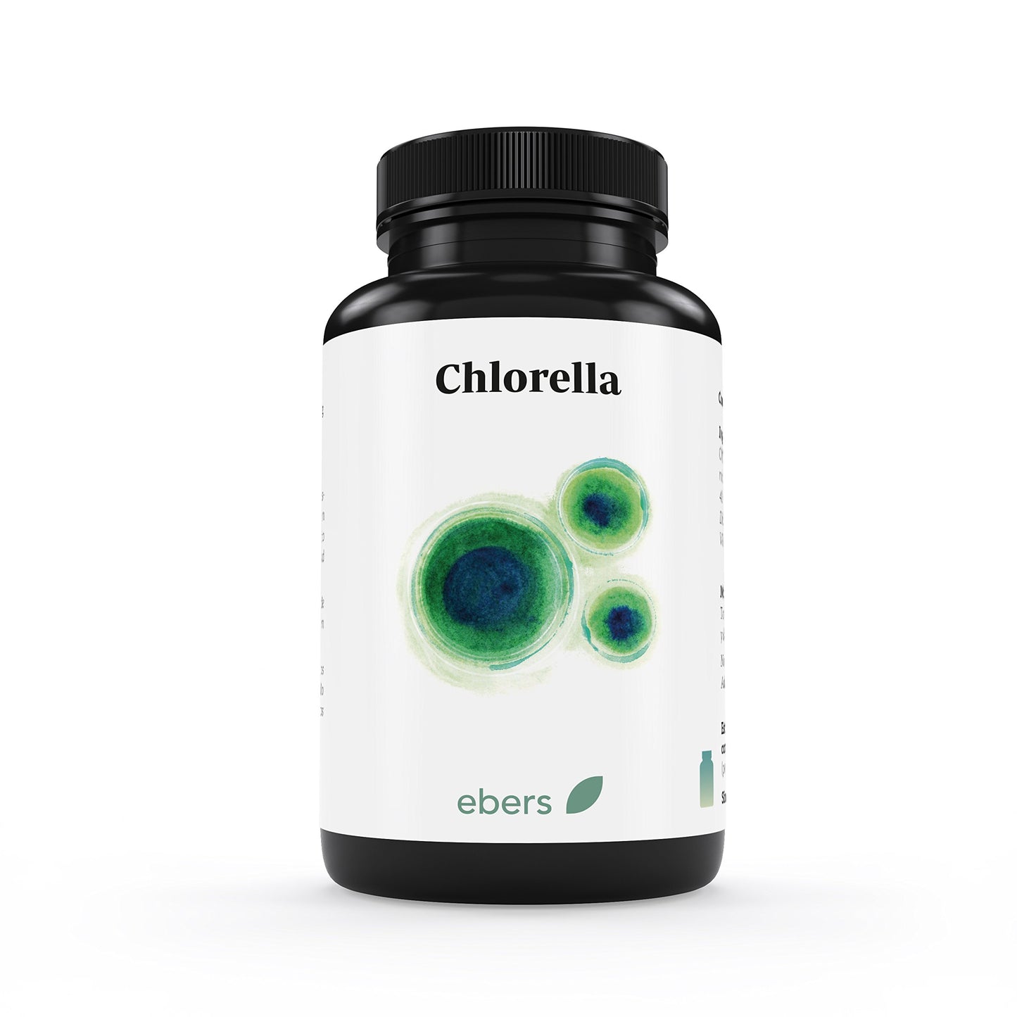 Ebers Chlorella 400 Mg - 90 comprimidos - Desintoxicación metales pesados., 90 unidad, 1
