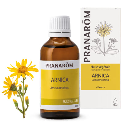 PRANARÔM - Árnica - Aceite Vegetal - Tensiones y Rigideces Musculares y Articulares - 50 ml