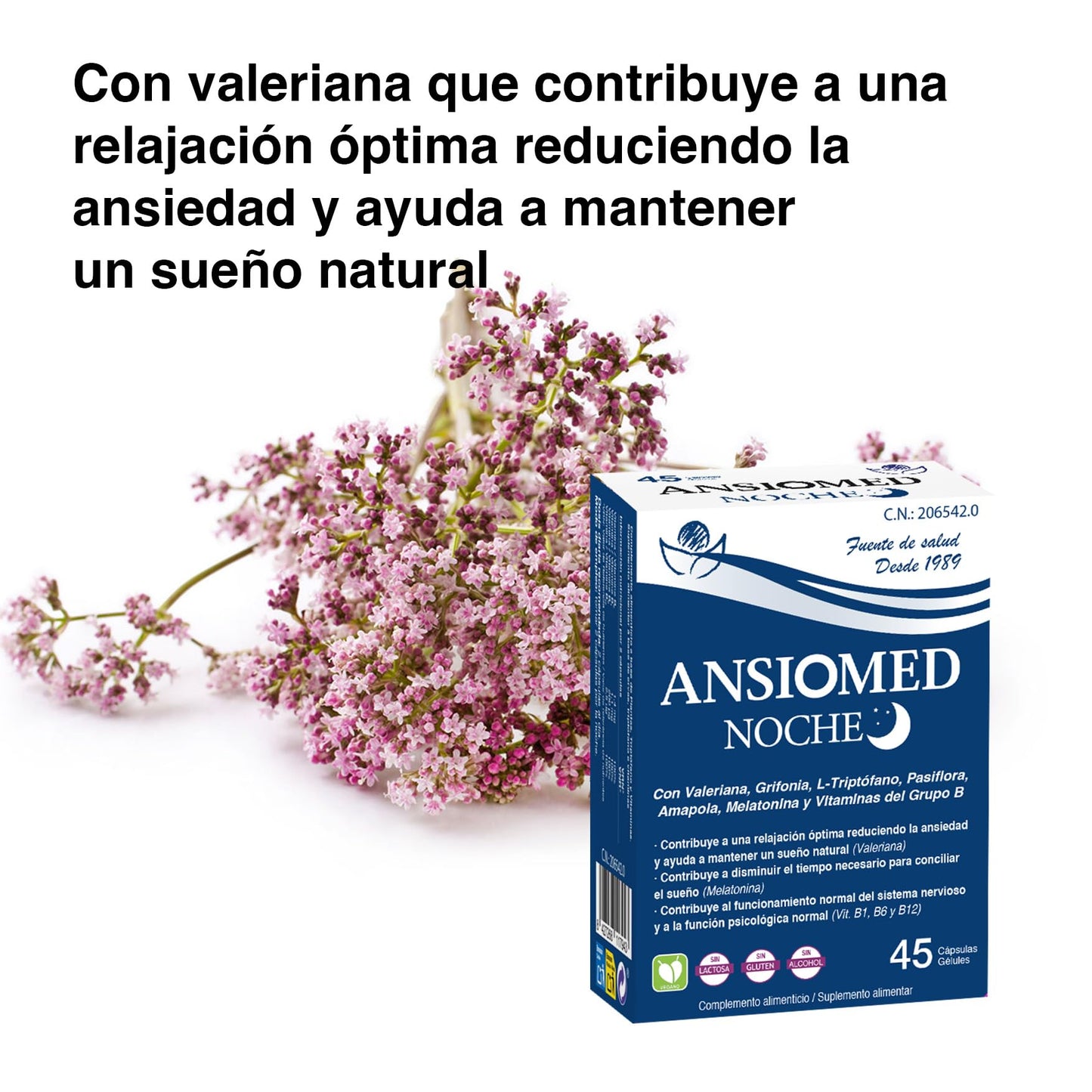 Ansiomed Noche 45 cápsulas