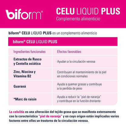 Dielisa, Biform, Celulíquid Plus Complemento Alimenticio, 14 viales