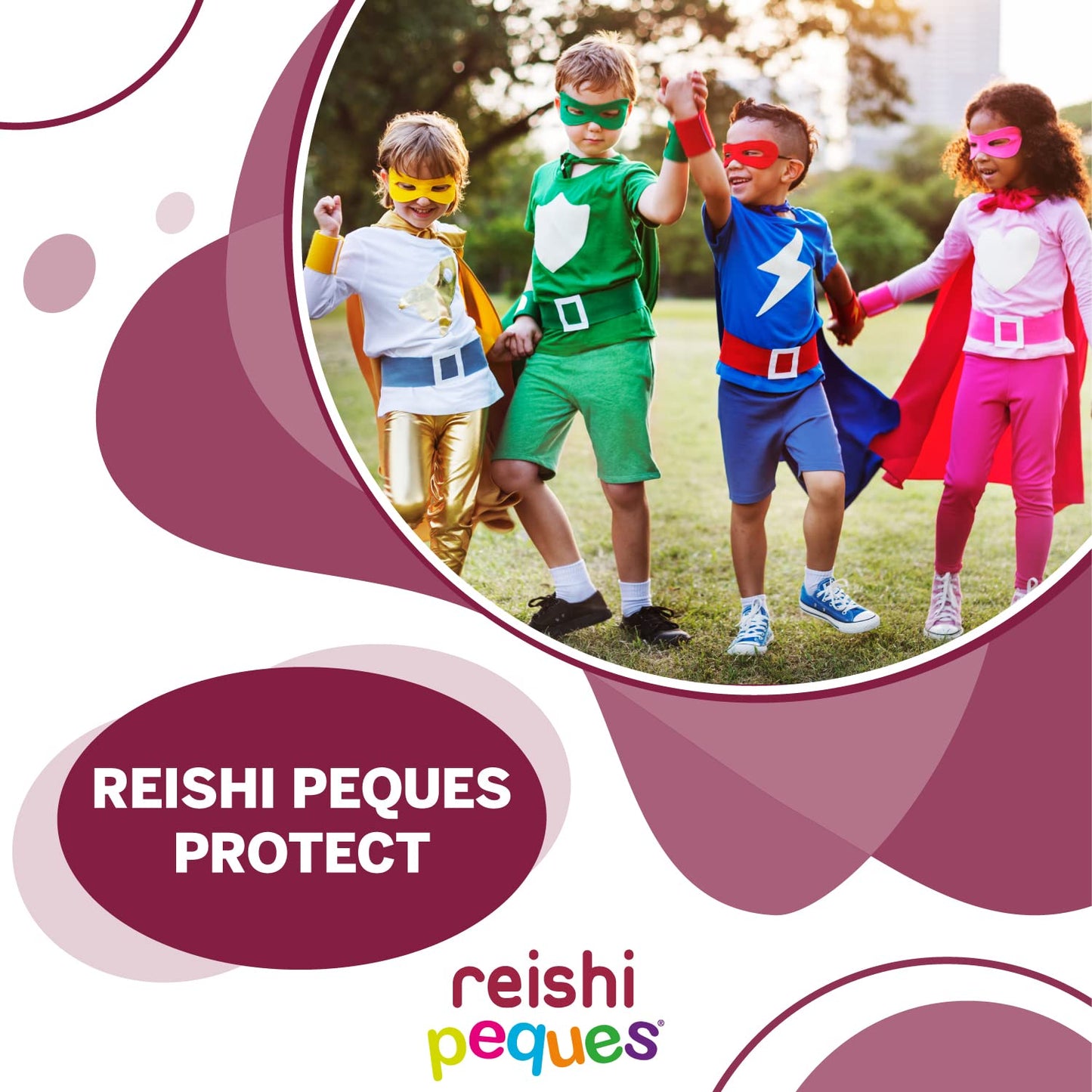 NEO PEQUES | Jarabe Infantil Reishi Peques Protect | 150 ml | Ayuda a Reforzar las Defensas de Forma Natural | A Base de Reishi, Vitamina C y Zinc | Efecto Relajante