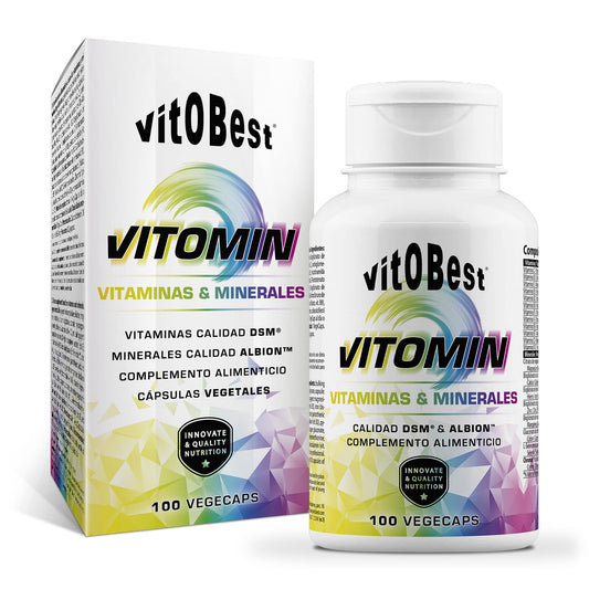 VITOMIN 100 VegeCaps. - Suplementos Alimentación y Suplementos Deportivos - Vitobest