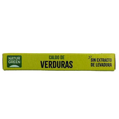 NaturGreen Cubitos Caldo Verduras, 8 cubos (Bio)
