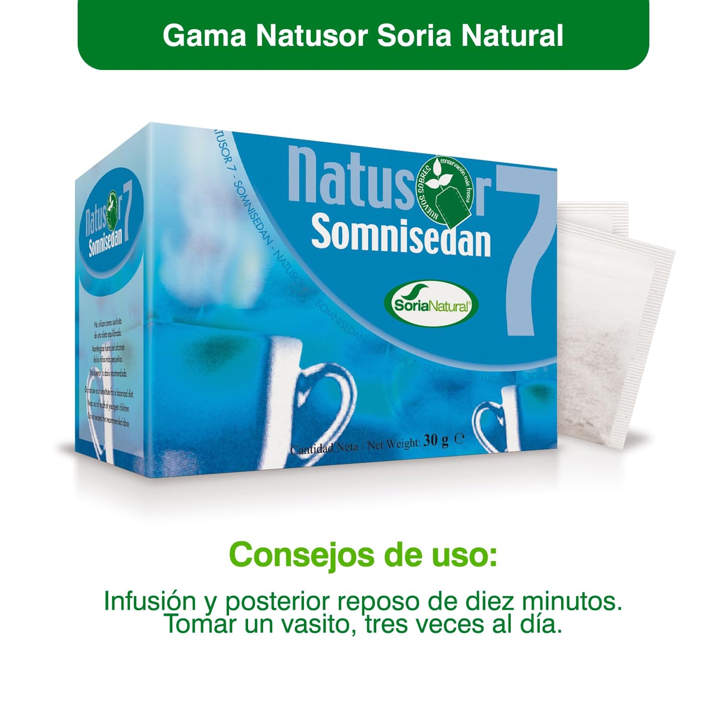 Soria Natural NATUSOR 7 SOMNISEDAN 20Filtros