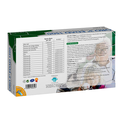 JALEA REAL TERCERA EDAD ORO 20 AMPOLLAS